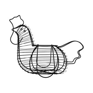 Imagen de Canasto de Metal Para Huevos Canasto Diseño Gallina
