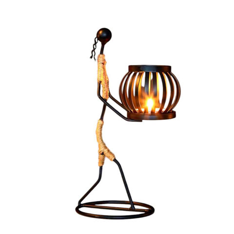 Imagen de Candelabro de mesa en hierro Estilo Nórdico