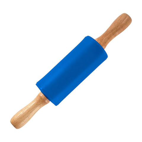 Imagen de Palo de amasar silicona y madera repostería