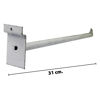 Imagen de Ménsula para estante panel ranurado 31cm -  USADO - Consultar Por Cantidad y Retiro
