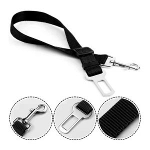Imagen de Cinturón de seguridad para Mascotas para auto  Correa ajustable
