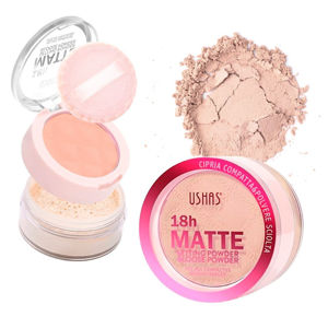 Imagen de Polvo Ushas 2 en 1 matte compacto-suelto-18 horas-UF065-1