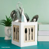 Imagen de Cubiertero Caja para cubiertos Organizador en MDF