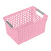 Imagen de Canasto organizador calado plástico con asas