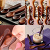 Imagen de Molde en silicona para hacer Cucharas de Chocolate x 6