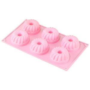 Imagen de Molde de silicona para 6 cake