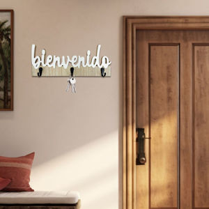 Imagen de Portallaves Cartel Bienvenido