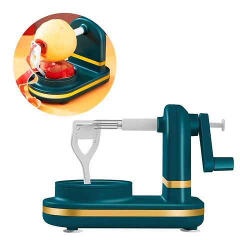Imagen de Pelador de manzanas Giratorio Pela Frutas Papas de mesa