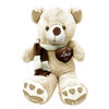 Imagen de Peluche  Oso de peluche con bufanda y corazón Love