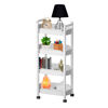 Imagen de Carrito Organizador con ruedas multiuso 4 estantes