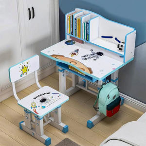 Imagen de Escritorio infantil - Mesa + Silla Con Estante y Biblioteca