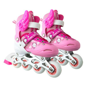 Imagen de Patines Rollers 4 en línea Extensibles Talle 35 al 38 - Con freno