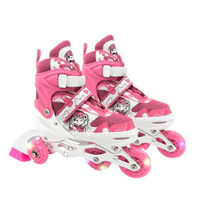 Imagen de Patines 4 ruedas 2 en línea 2 traseras Extensibles Talle 30-34