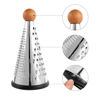 Imagen de Rallador manual -Acero inoxidable Cónico con asa en madera