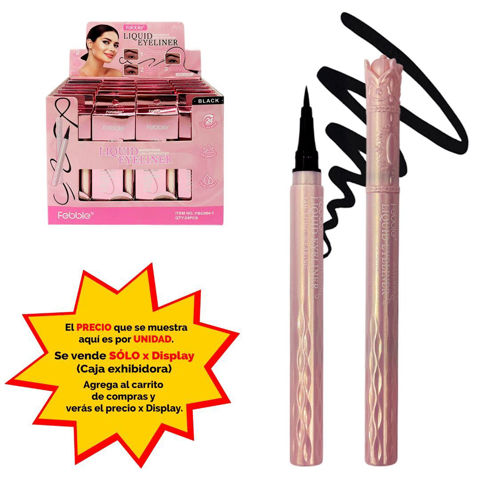 Imagen de Delineador liquido Febble-negro-FBC064-1