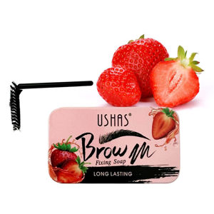 Imagen de Jabon Ushas fijador para cejas con aplicador-frutilla