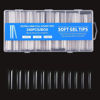 Imagen de Tips soft gel extensiones de uñas extra largas 240 unidades