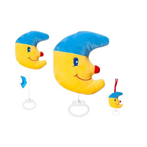 Imagen de Cunero luna a cuerda - 14x15cm.