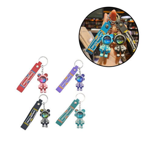 Imagen de Llavero de goma astronauta Diseños SURTIDOS.