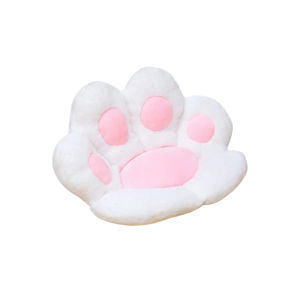 Imagen de Almohadón Pata De Gato - Asiento Puff Peluche Huella