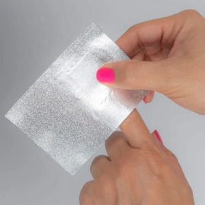 Imagen de Láminas de papel aluminio removedoras de esmalte en gel - 100 unidades