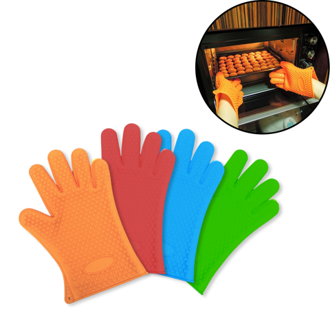 Imagen de Guante manopla de cocina Agarradera de silicona Gastronomía