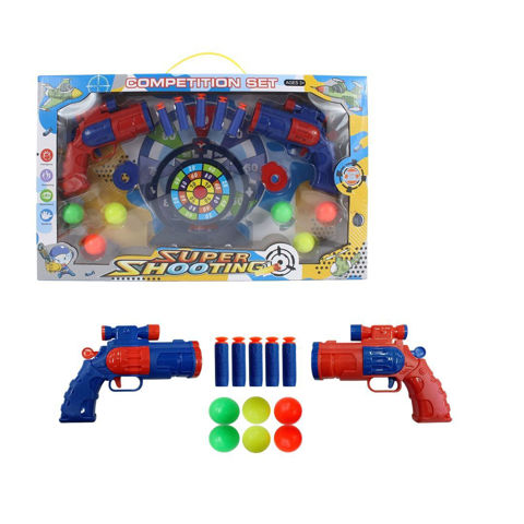 Imagen de Tiro al blanco en caja-2 armas- proyectiles- 15cm.