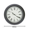 Imagen de Reloj de pared redondo números romanos
