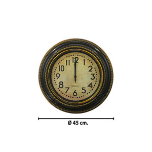Imagen de Reloj de pared vintage redondo - 45cm.