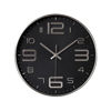 Imagen de Reloj de pared redondo plateado- 28,5cm.