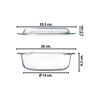 Imagen de Bowl de vidrio con tapa-18x8cm en caja