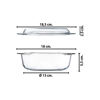 Imagen de Bowl de vidrio con tapa-17x8cm en caja