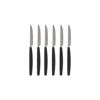 Imagen de Cuchillos acero inox.-2 colores X 6 pc-21,5cm