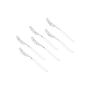 Imagen de Tenedores acero inox. -2 colores X 6 pc-20cm