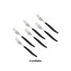 Imagen de Tenedores acero inox. -2 colores X 6 pc-20cm