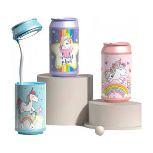 Imagen de Lampara infantil de escritorio - Portalápices Diseño Unicornios