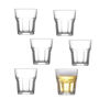 Imagen de Vasos de vidrio X 6 - 8x9,2cm.