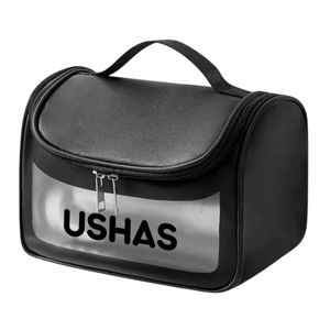 Imagen de Necesaire Ushas con cierre y asa-2 colores