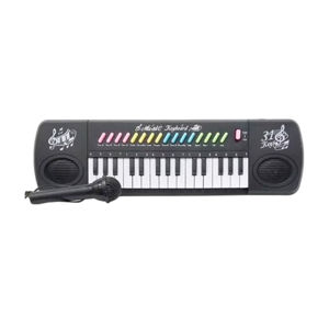 Imagen de Pianito multifuncion en caja con microfono-49x13x4,5cm.