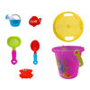 Imagen de Balde con accesorios para playa 7 pc.