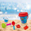 Imagen de Balde con accesorios para playa 7 pc.