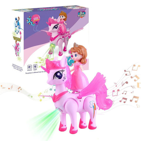 Imagen de Princesa en pegasus Juguete