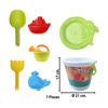 Imagen de Balde con accesorios para playa 7 pc.