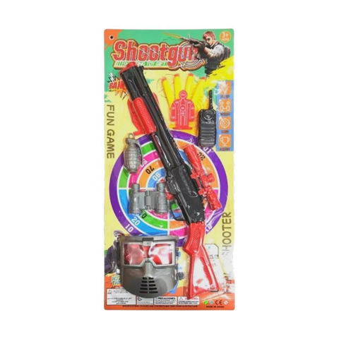 Imagen de Escopeta de dardos con accesorios y mascara