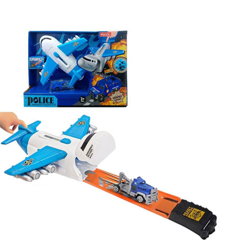 Imagen de Set de policia Avion lanzador + Camioneta policía