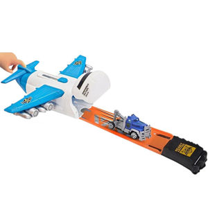 Imagen de Set de policia Avion lanzador + Camioneta policía