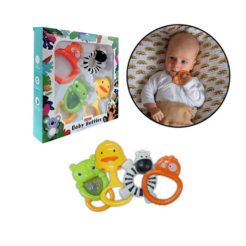 Imagen de Sonajeros - Set x 4 piezas Sonajeros Bebe