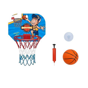 Imagen de Tablero de Basquetbol con pelota e inflador