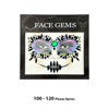 Imagen de Stickers gemas para decoración del rostro - Especial Halloween Disfraz