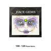 Imagen de Stickers gemas Piedritas Decoración Rostro -Fiesta Halloween Disfraz